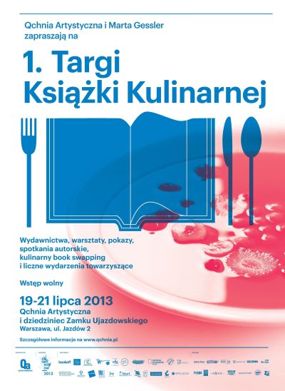 Plakat Targi Ksiazki Kulinarnej